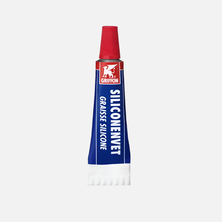 Clear silicon grease