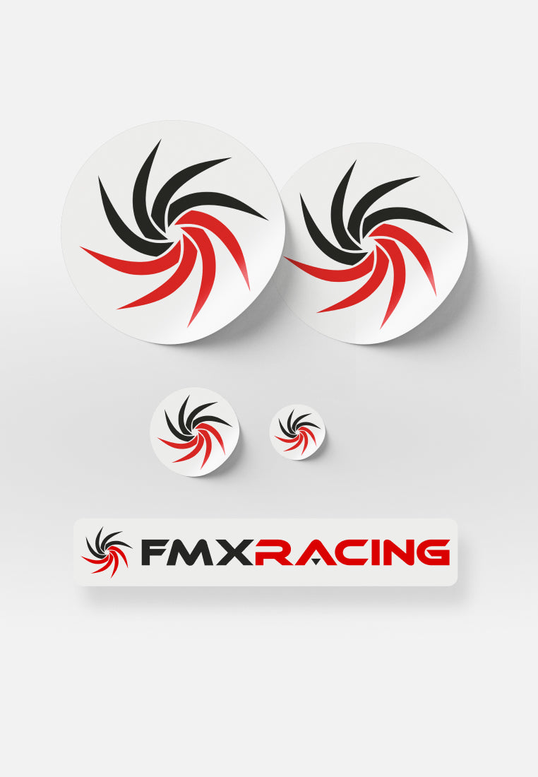 FMX Racing Stickers