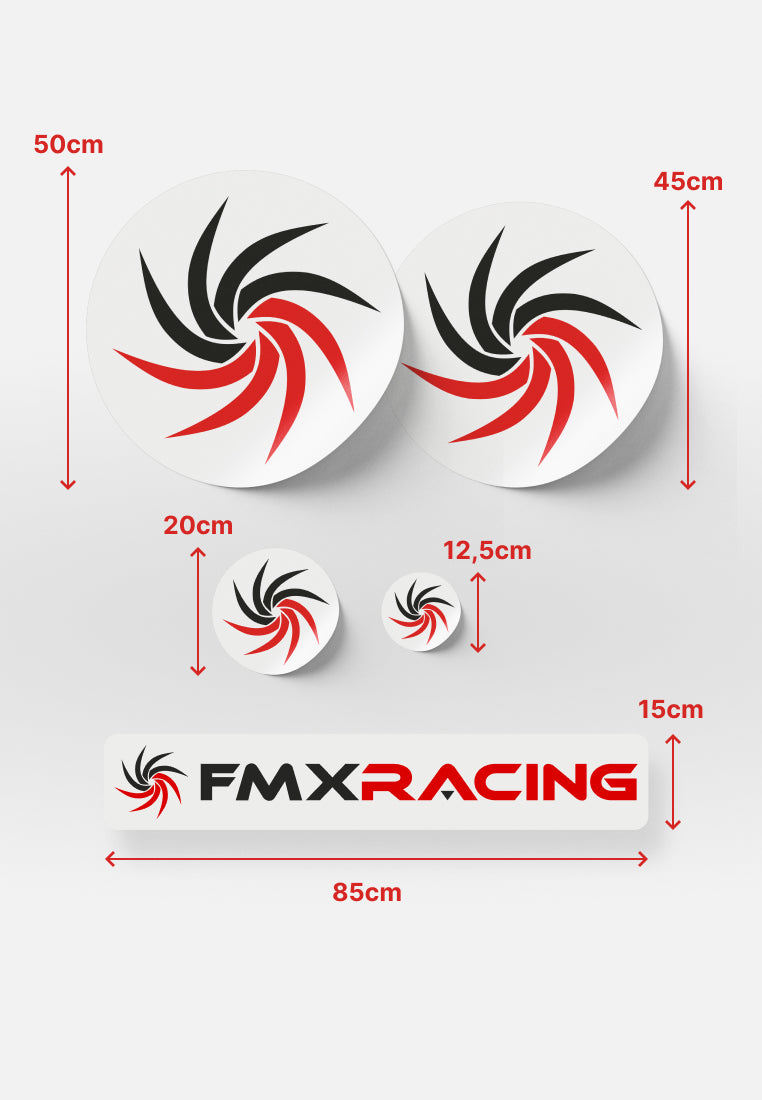 FMX Racing Stickers